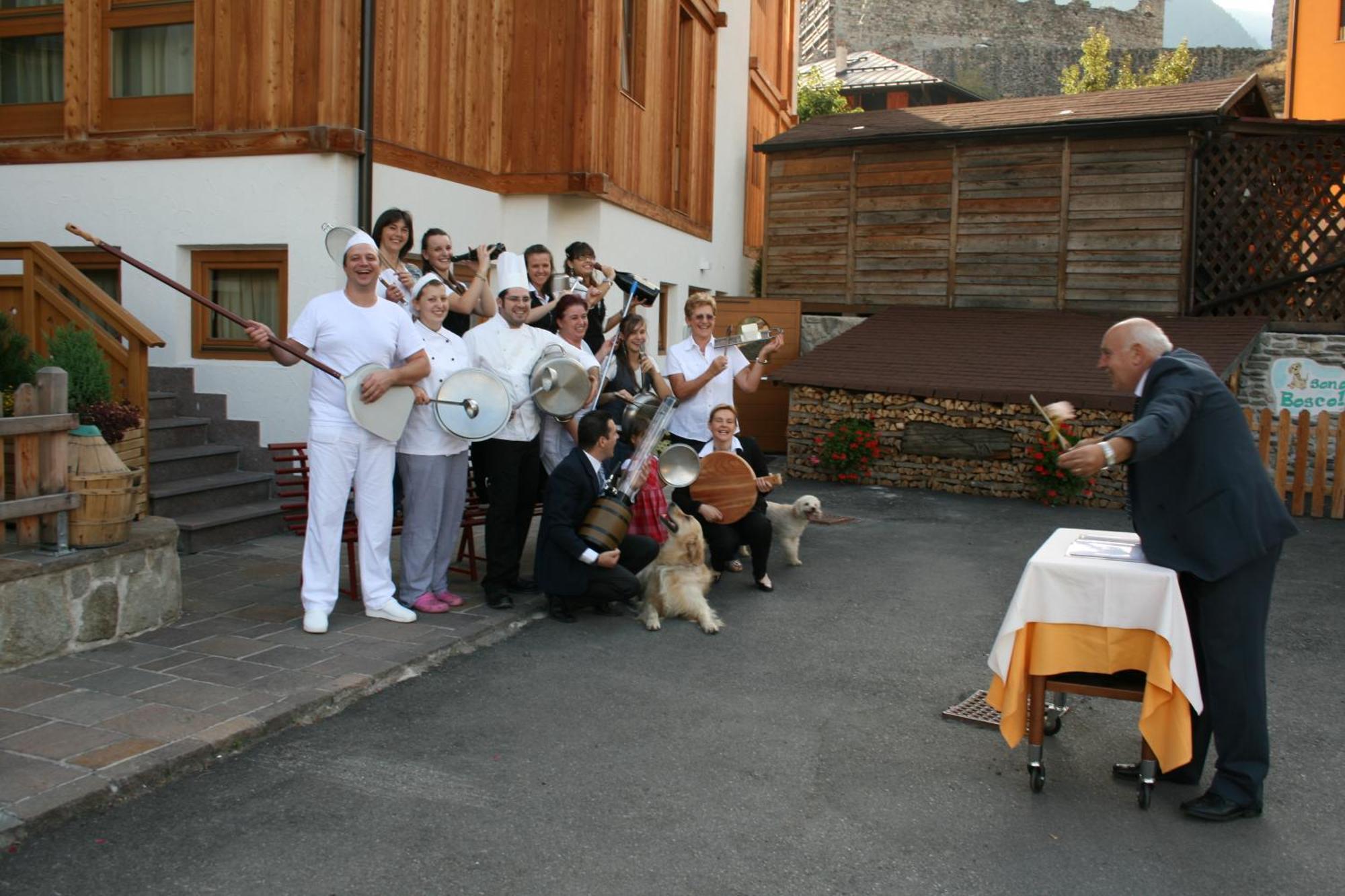 Hotel Il Maniero Ossana Esterno foto